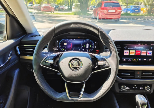 Skoda Scala cena 96900 przebieg: 3000, rok produkcji 2023 z Warszawa małe 211